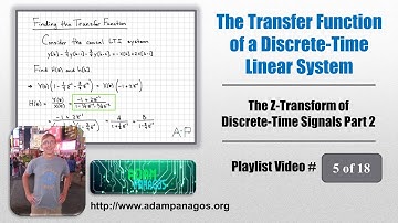 The Transfer Function of a Discrete-Time Linear System