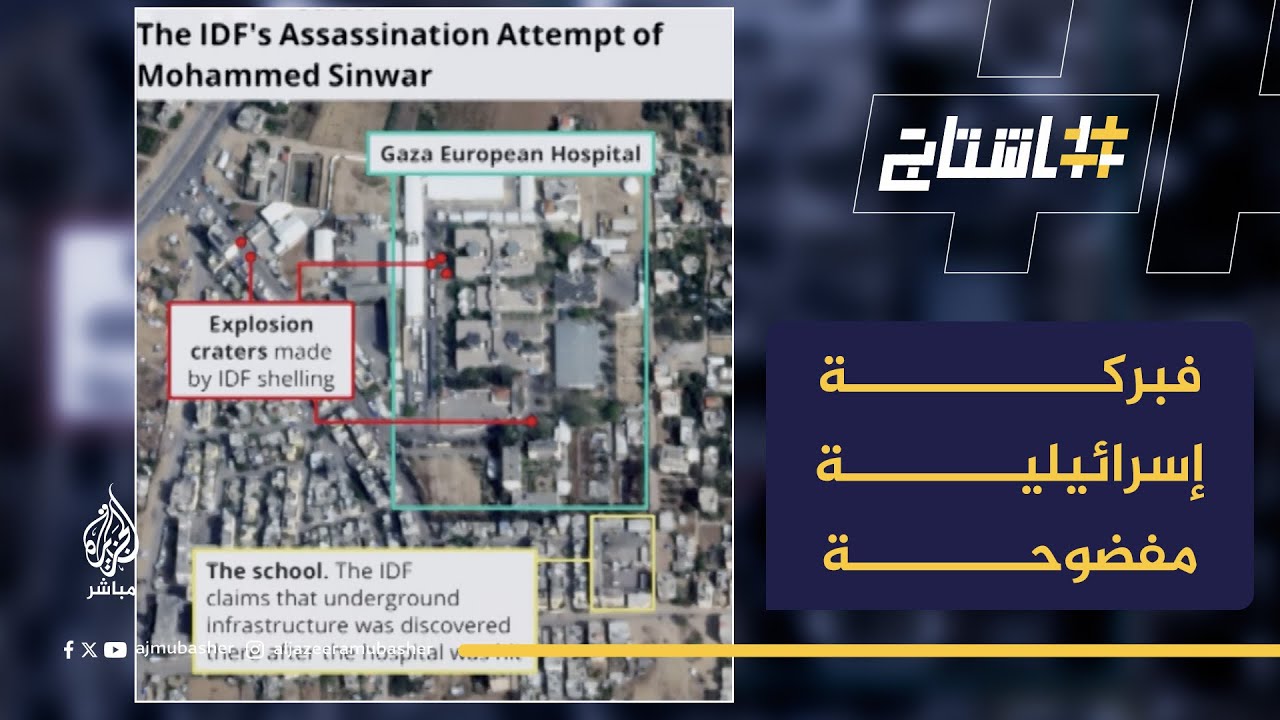 صحيفة "هآرتس" و"سكاي نيوز" البريطانية تكذبان رواية الاحتلال بخصوص وجود أنفاق تحت المستشفى الأوروبي