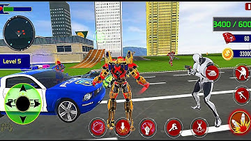 Tank Robot Car Game 2020 – Robot Dinosaur Games - Android Gameplay FHD