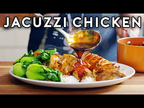 Jacuzzi-Braised Chicken from Yunnan, China  Street Food with Senpai