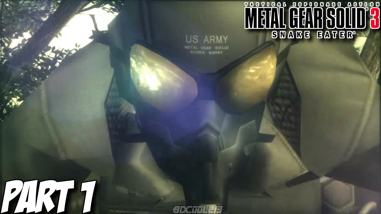 Metal Gear Solid 3 HD - Gameplay Walkthrough Part 1 - Snake Eater 