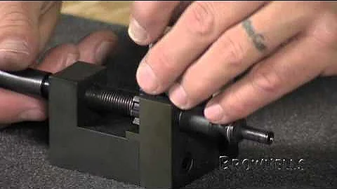 Brownells - Proper Bolt Disassembly & Cleaning With Our Ejector Tool