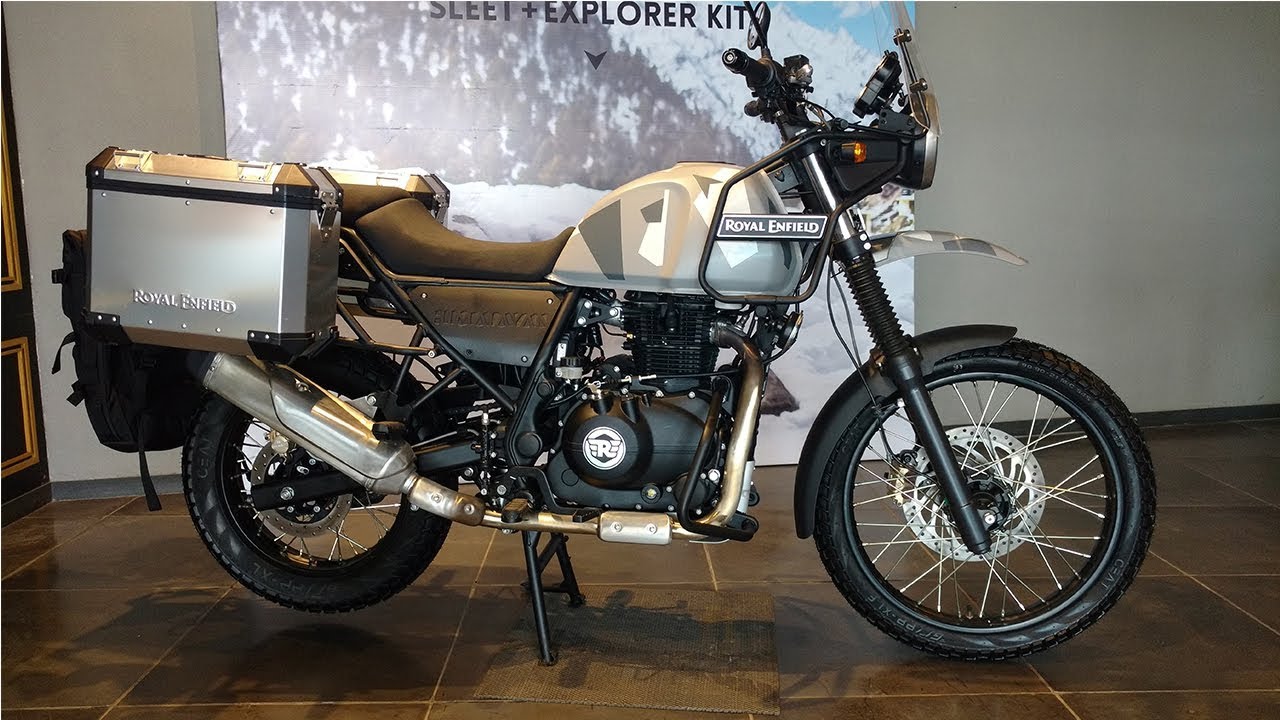 Royal Enfield New Himalayan Sleet 2018 Youtube