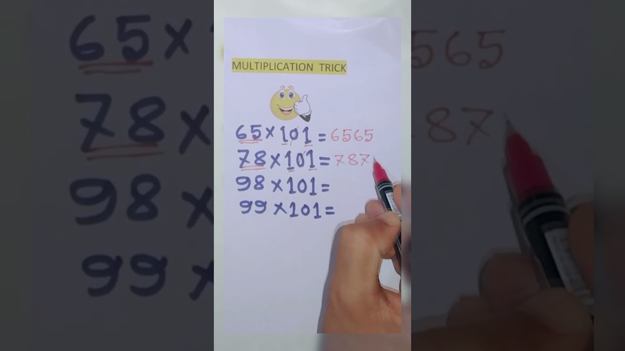 😱🔥Multiplication Easy & Shortcut Trick | 
