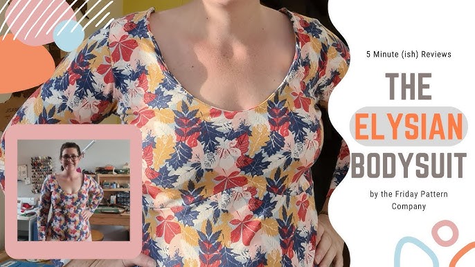 Elysian Bodysuit - Printed Pattern