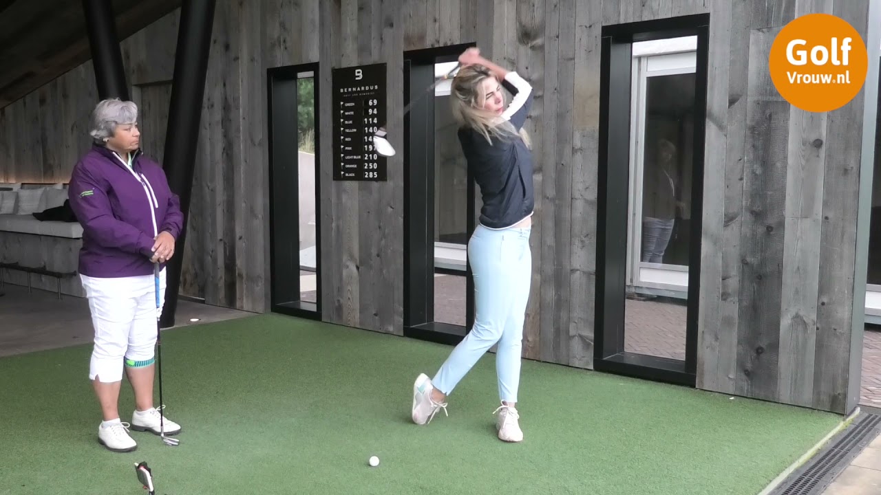 GolfVrouw Instructie met Mette Hageman - neem geen rugzak mee!