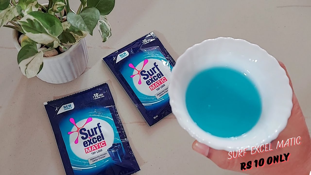 Surf Excel Matic Top Load Liquid Detergent Review in Hindi | How to use Surf Excel Matic