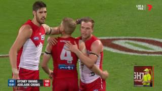 Hannebery ices it for the Swans - AFL