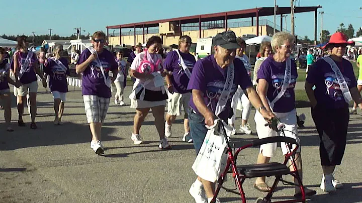 Survivor Lap - Relay For Life - Midland, MI - 2012