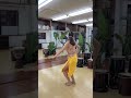 TAHITIAN Dancer Te Ra KYOKO lesson☺️ #タヒチアンダンス#tahitiandance #oritahiti #tiktok