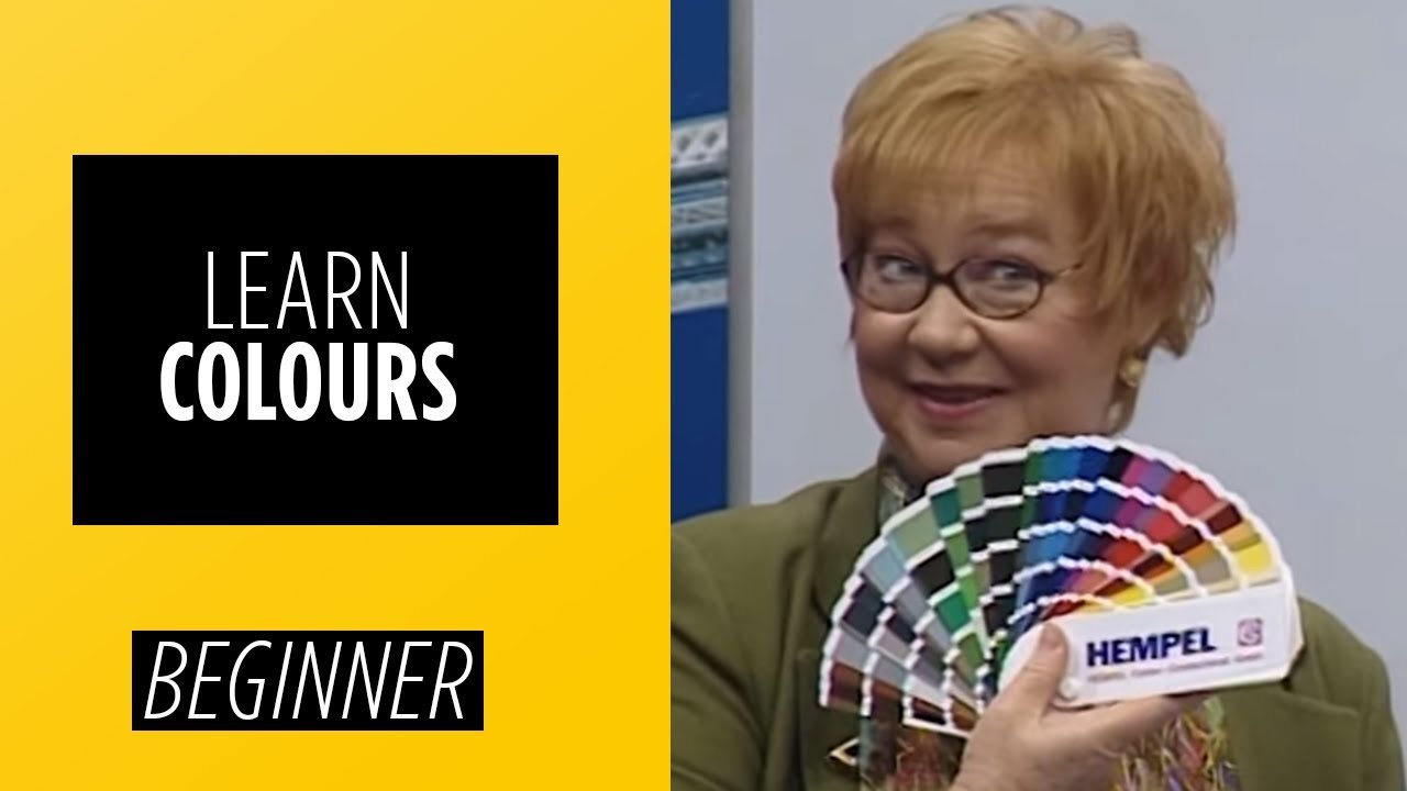 English Course Color Level Beginner Level – Colours | English For You - YouTube