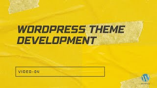 Beginner WordPress Theme Development | Page.php, Admin Bar Fix &amp; Custom Post Register