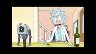 Rick and Morty - Butter Passing Robot - Friendship Denied