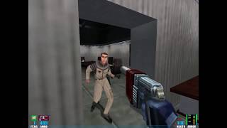 Sin (1998) Walkthrough #9 - Level 9 - Sintek Warehouse [Part 2] (100%)