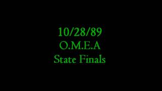 Cloverleaf Colts Marching Band - 1989 OMEA State Finals