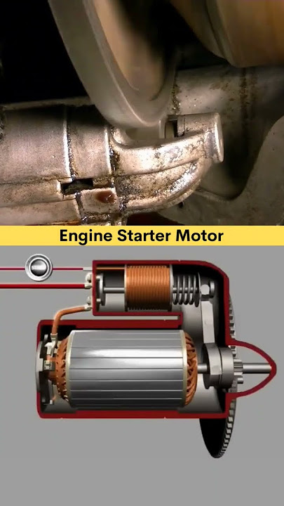 Engine Starter Motor | Bike | Car #starter #motor #working #3danimation #designing #solidworks #3d