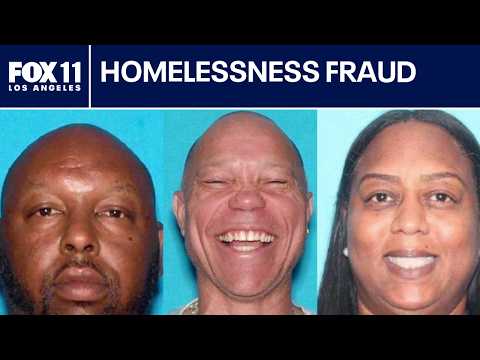 3 arrested in LA homeless service fraud