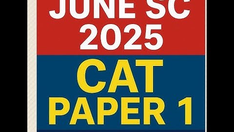 June 2025 SC P1 Discussion  by SIRANTWI EDUCATION