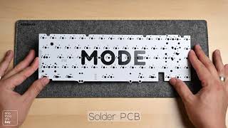 Mode Designs - Envoy (prototype) - Aluminum Plate - Strawberry Milk Ice Linear - Build & Type Test