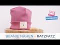 BEANIE Mütze nähen ♥ Freebook BERNIE