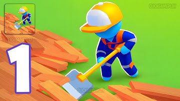 Scrape Master Gameplay Walkthrough Part 1 - Tutorial Earn Profits And Develop Cleanup (Android,iOS)