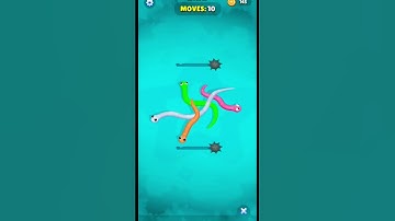 Snake Knot Sort Puzzle Game #gaming