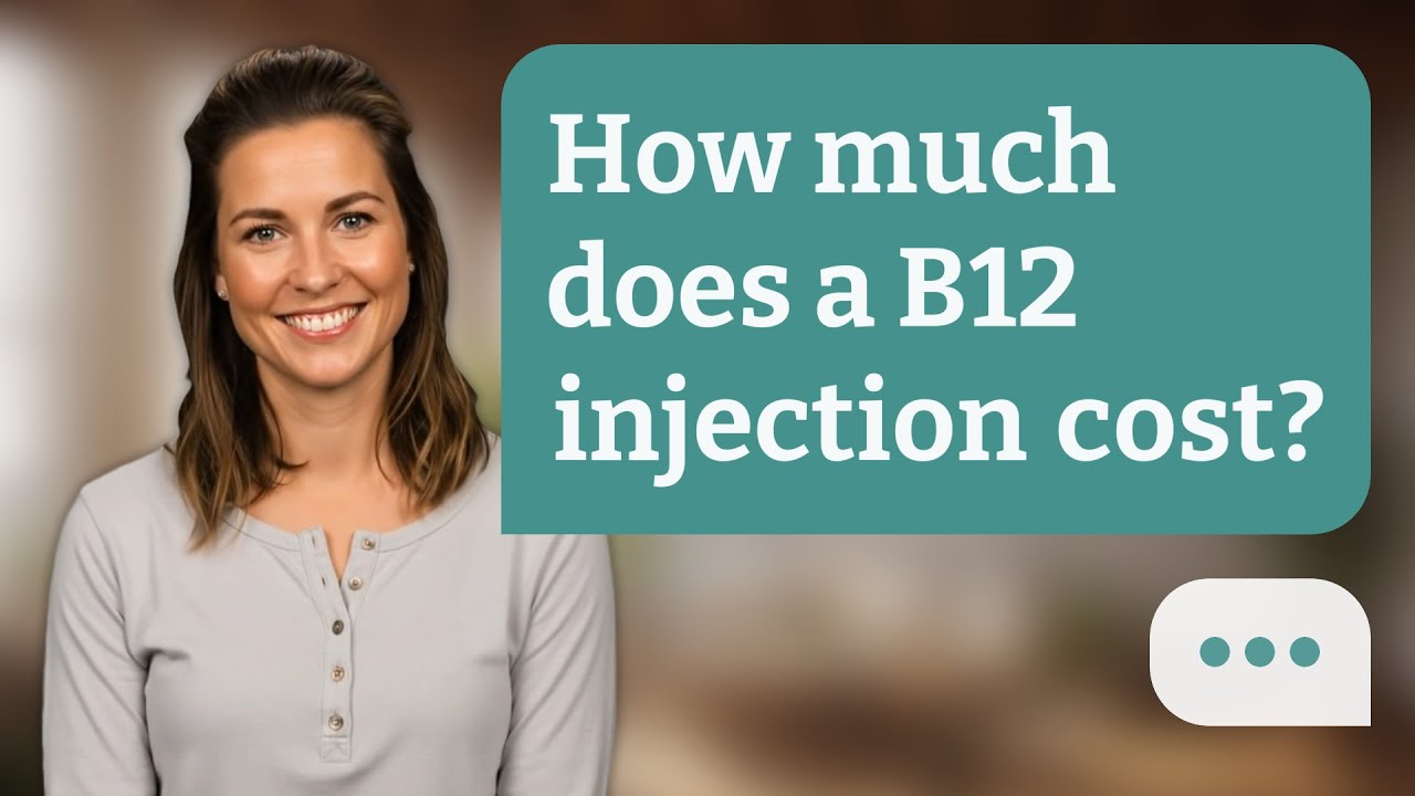 How much does a B12 injection cost? | B12 Cost