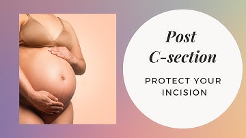 How to sit up safely after a C-section