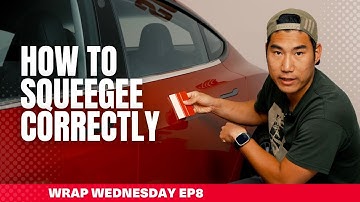 Basic Squeegee Techniques for Vinyl Wrapping