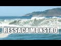 Ressaca monstro: ondas invadem ruas e casas - Vlog SURFE TV #35