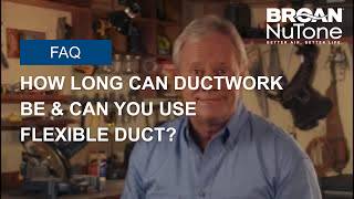 Bathroom Fan Venting Tips | How Long Can Ductwork Be & Can You Use Flexible Duct? Danny Lipford