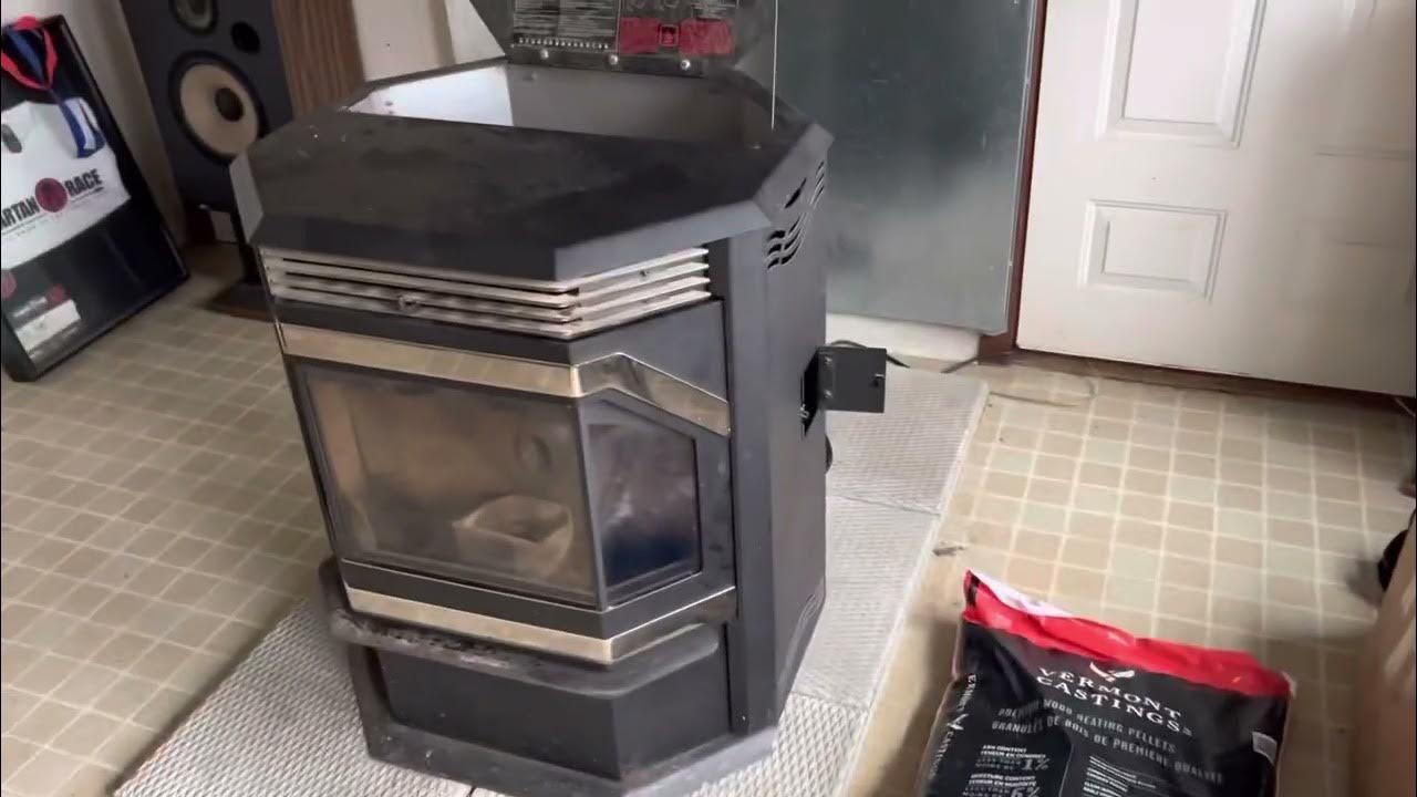 How to basics and review of how to operate a pellet stove Lennox PS40