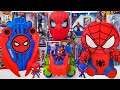 Marvel Spiderman Toys Unboxing Review | Spider-Man Rescue vs Batman &amp; Dino-Webs Crawler Toy