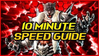 SPEED GUIDE! | Learn Armor King in 10 Mins! | Tekken 7 Armor King Guide