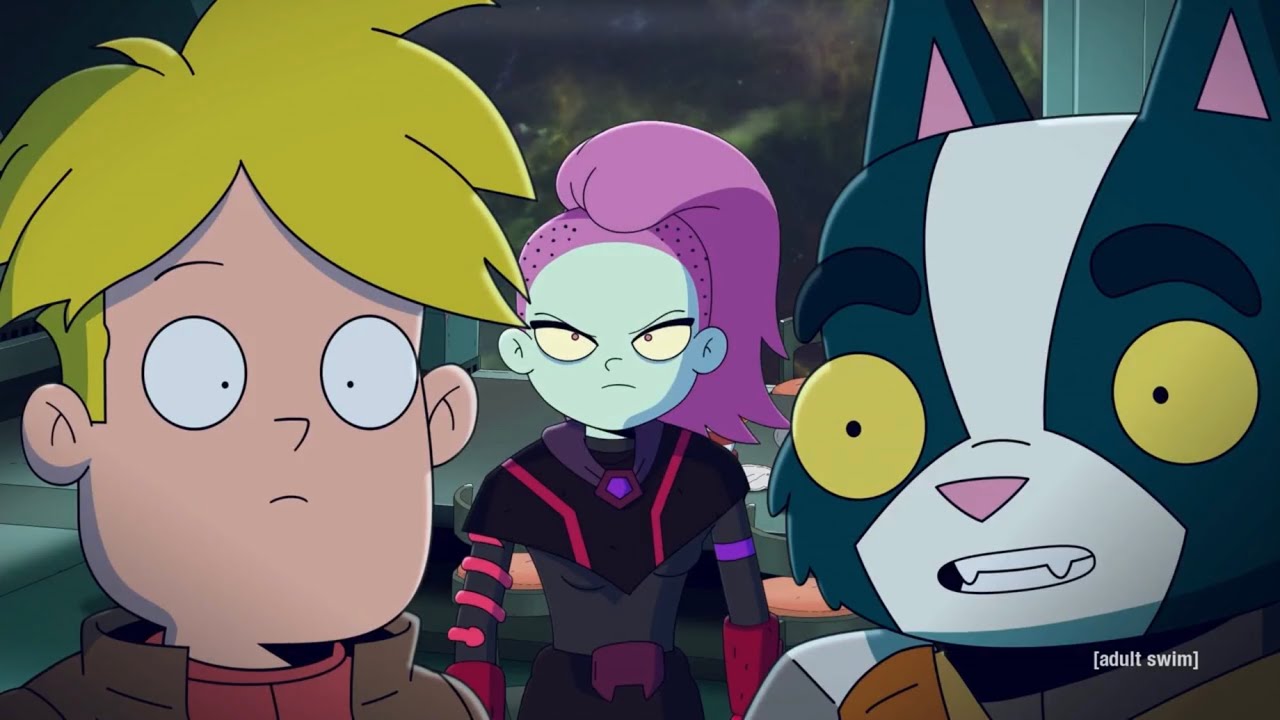 Team Squad reacts to Ash’s new look | Final Space (S3E7) The Chamber of Doubt
