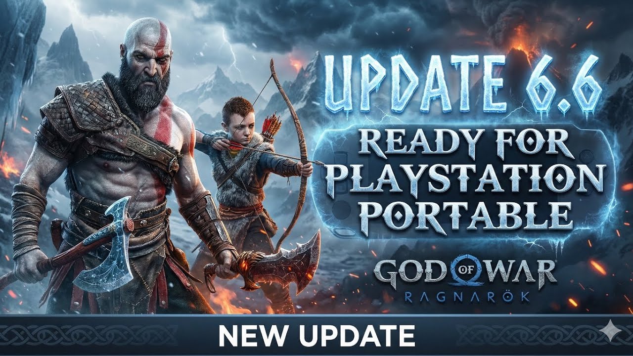 God of War Ragnarök Update 6.006 – New Power Save Feature on PS5 (PlayStation portatil?)