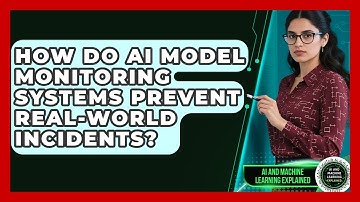 How Do AI Model Monitoring Systems Prevent Real-world Incidents? - AI and Machine Learning Explained