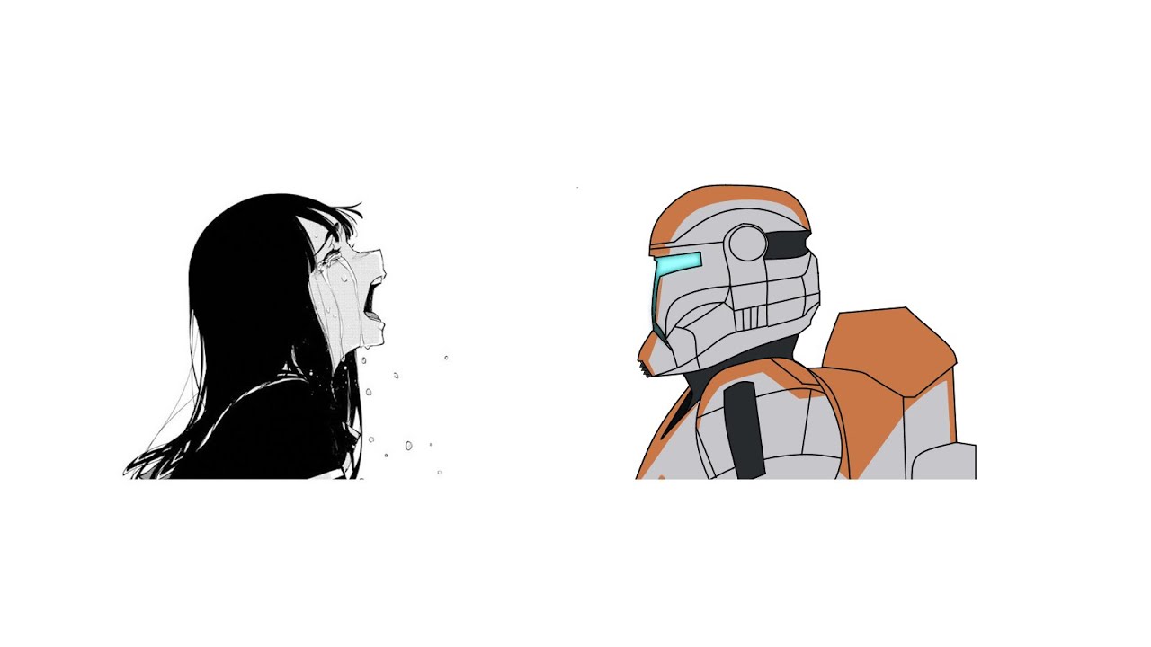 Babe, stop saying dumbass things! You're not a Republic Commando!