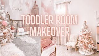 DIY TODDLER GIRLS BEDROOM MAKEOVER | CHRISTMAS EDITION screenshot 5