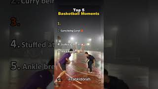 TOP 5 BASKETBALL MOMENTS OF ALL TIME #basketball #nba #basketballhighlights
