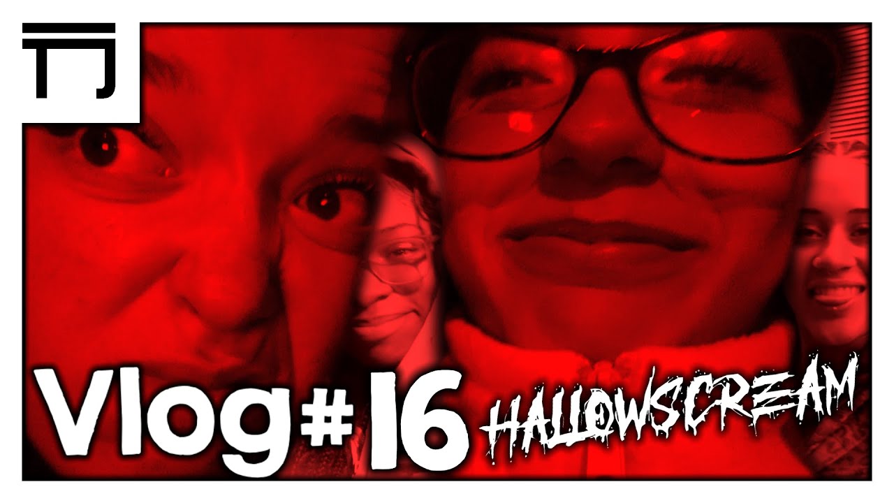 Hallowscream 2025! (Jumpscares, Fright Fest & Haunted Houses!) [VLOG #16]