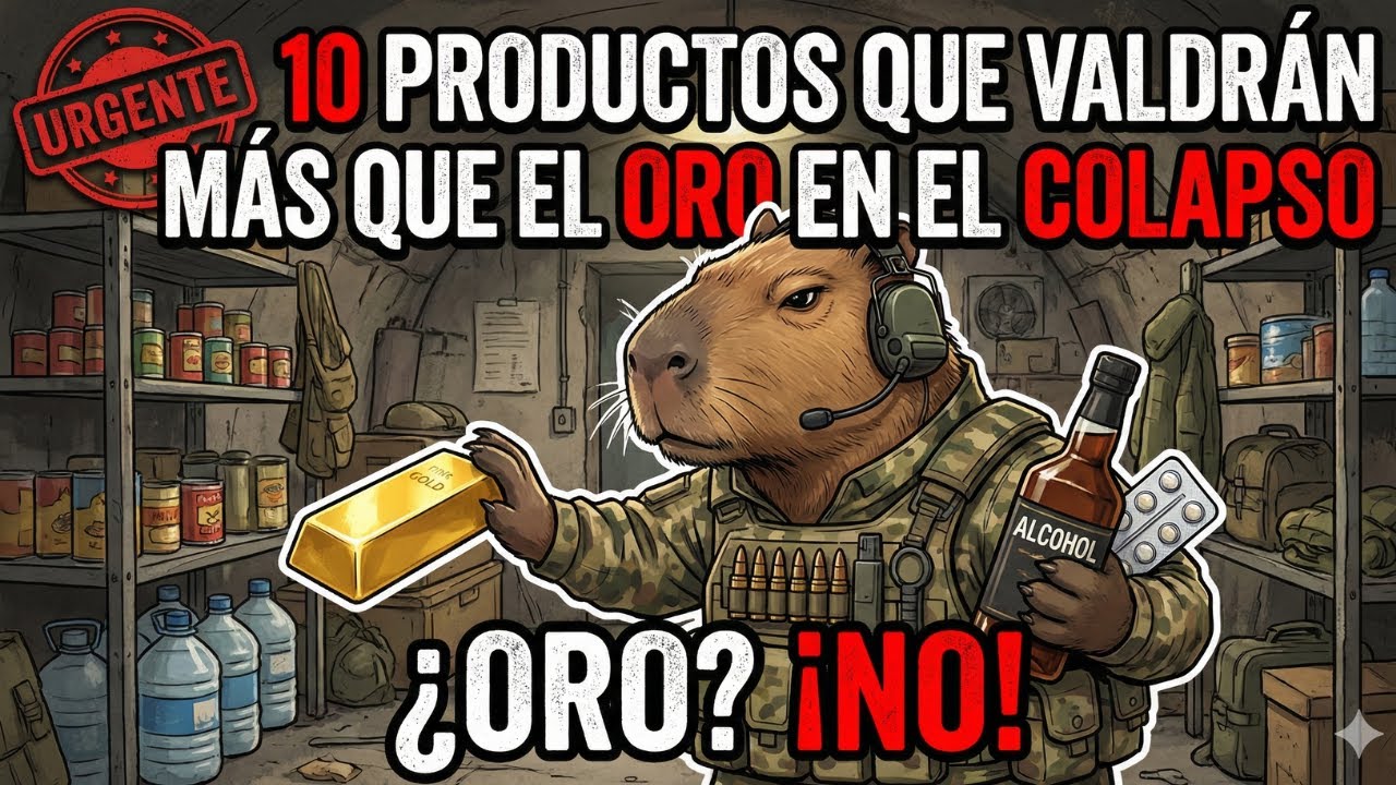 10 Productos que Valdrán MÁS QUE EL ORO en el Colapso