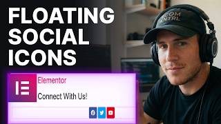 How To Add Floating Social Icons In Elementor (2026) | Elementor Tutorial