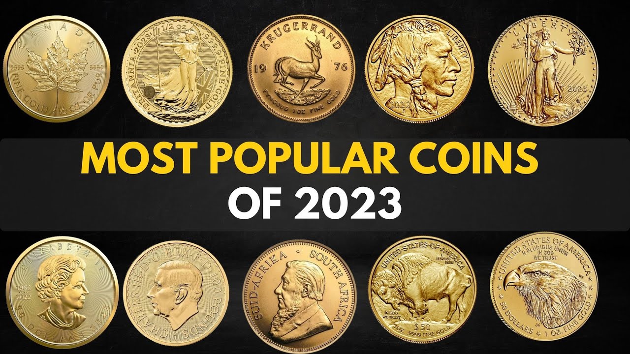 Global Gold Most Popular Gold Coins of 2023. Gold Coins Unboxing