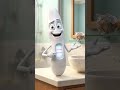 LO QUE LOS OGJETOS CALLAN POR TI, #hábitos #rutina #estilodevidasaludable #movie#funny #animation