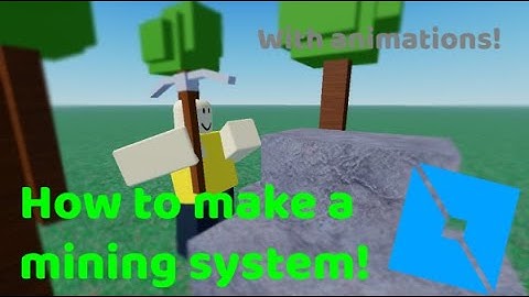 How to MAKE A MINING SYSTEM in Roblox Studio