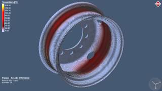 Welding Simulation - Wheel (Temperature)