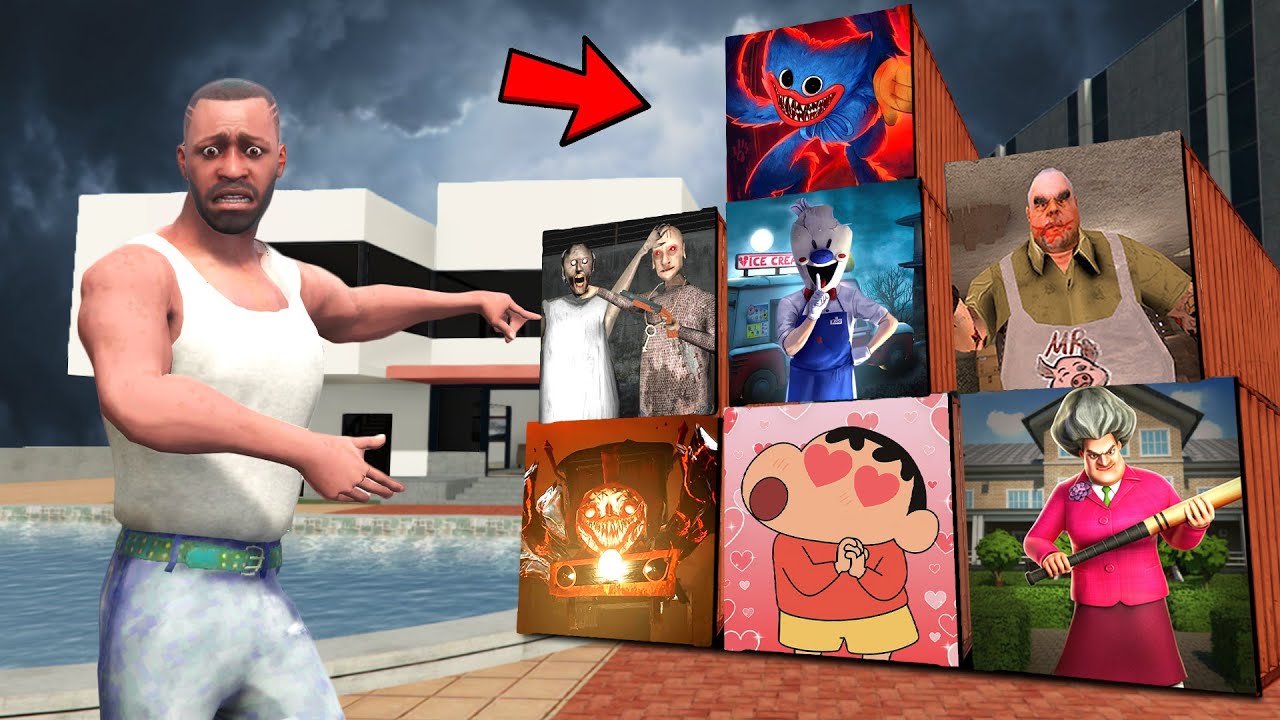 Franklin Opens ALL GHOST Mystery Container In Indian Bike Driving 3D! 😱