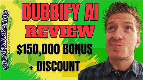 Dubbify AI Review 📢 Discount 📢 $150,000 Bonus 📢 DubbifyAI Review 📢