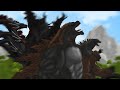 KONGZILLA!! | Legendary Godzilla fusion Kong VS SHIN GHIDORAH : PANDY GODZILLA